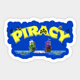 Piracy Sticker